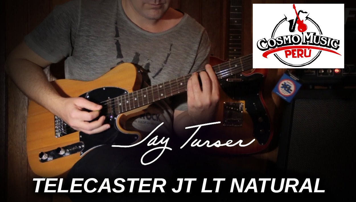 Guitarra Electrica Telecaster Jay Turser Serie Lt Natural 3-01