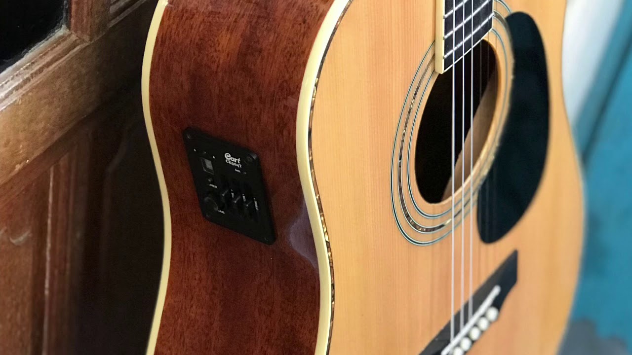 Guitarra Electroacústica Metal Cort Ad880ce Nat Provesional 2